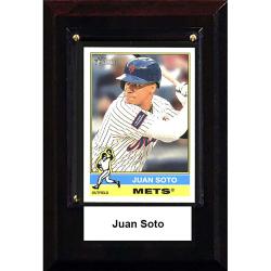 CICP46BNYMJS-MLB PLAQUE W/CARD 4X6 METS JUAN SOTO