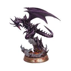 DHCF4F3014697-YUGIOH RED EYES B. DRAGON PURPLE ED PVC STATUE