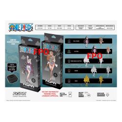 FPMMQOPG-FIGPIN QUEST ONE PIECE WANO GIRLS 10CT DISPLAY