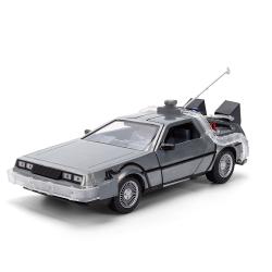 JAD36849-1:24 HWR DC BACK TO THE FUTURE TIME MACHINE SILVER