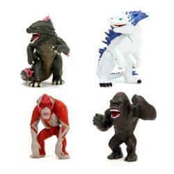 JAD84193W1-2.5'' METAL FIGURES GODZILLA WAVE 1 ASST. 12PC PDQ