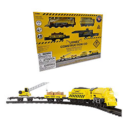 LIO712066-LIONEL CONSTRUCTION CO. MINI TRAIN SET
