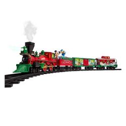 LIO712123-MICKEY MOUSE XMAS READY-TO-PLAY TRAIN SET