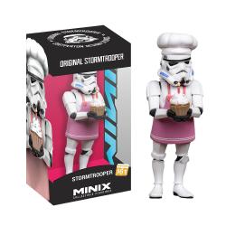 MX20478-MINIX 12CM MOVIES STAR WARS STORMTROOPER W/ CAKE