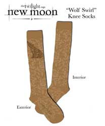 NE21342-TWILIGHT NM SOCKS: WOLF SWIRL