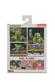 NE54465-TMNT - 7" FIG STUMP WRESTLING LEATHERHEAD