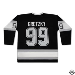 UDAHWG13052-W GRETZKY AUTO KINGS JERSEY BLACK