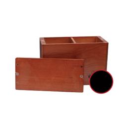 UMBMONDDBCHRRY-DECK BOX WOOD DOUBLE CHERRY