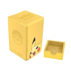 UPDBPOATPF-DECK BOX POKEMON ALCOVE TOWER PIKACHU FACE