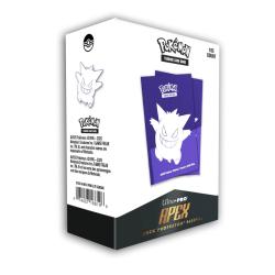 UPDPPOAEG-POKEMON APEX DECK PROTECTORS ELITE GENGAR 105CT