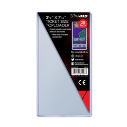USSTT-TOPLOADERS TICKET SIZE 3.5 X 7.25